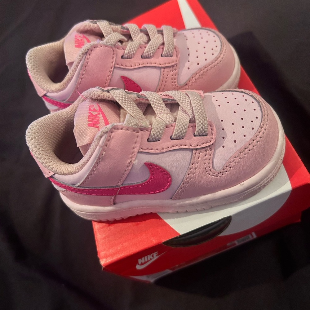 Pink Nike Dunks